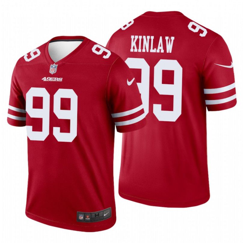 Men San Francisco 49ers #99 Javon Kinlaw Nike Scarlet Legend NFL Jersey->san francisco 49ers->NFL Jersey
